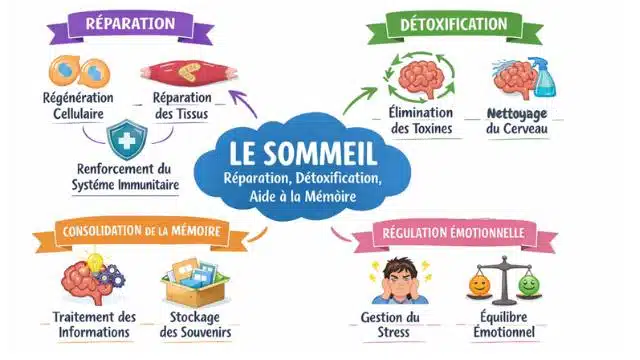 Le sommeil le pilier oublié du cerveau Le sommeil le pilier oublié du cerveau