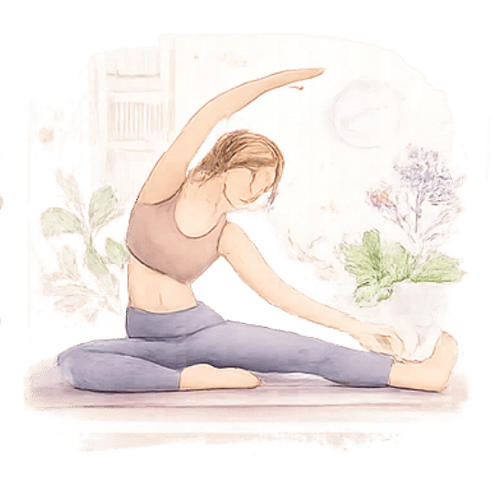 reprise sport mouvement yoga formation adaptation alimentation pauvre glucides lchf cetogene