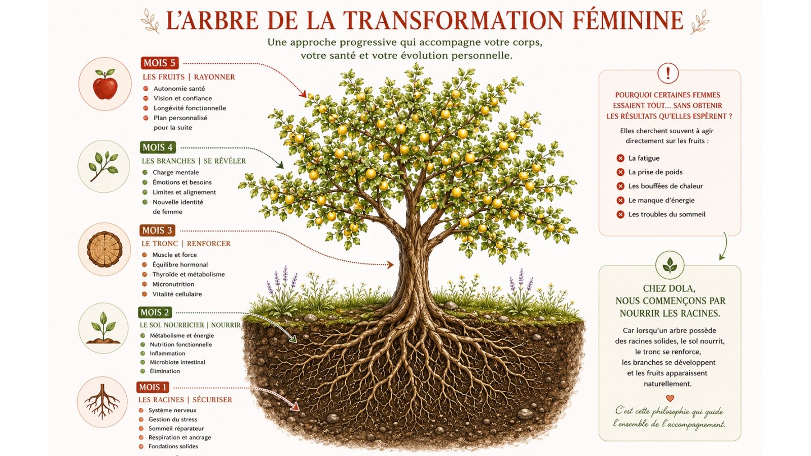 l'arbre de la transformation féminine L'arbre de la transformation féminine