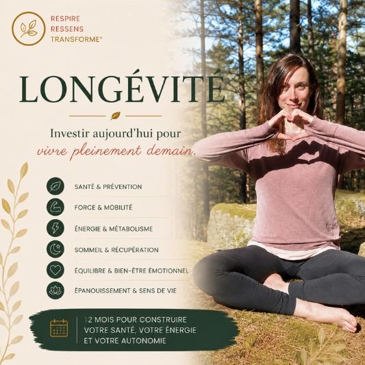coaching longévité naturopathie fonctionnelle biohack yoga breathwork