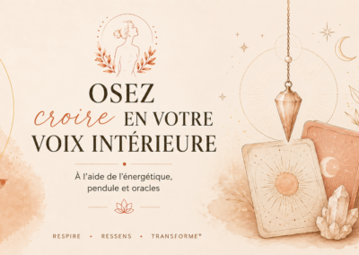 Studio Expérience RRT 3 osez croire en votre voix interieure guide pendule