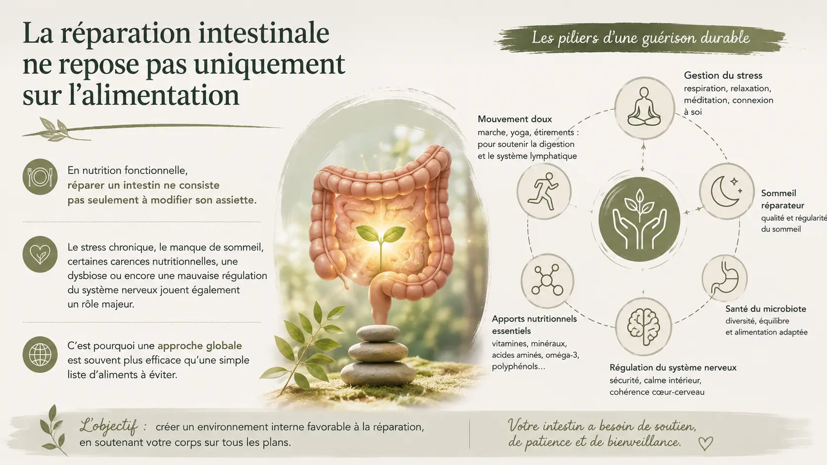 comment réparer intestin irritable perméable